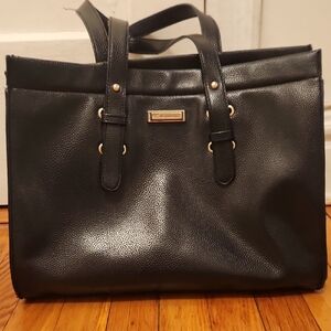 Tahari Leather Shoulder Bag Tote